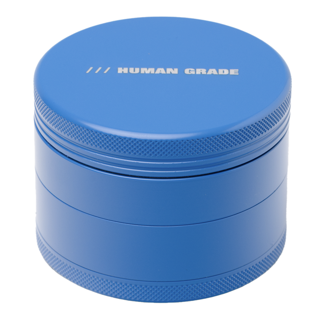 Human Grade Ceramic Coated Grinder (4C) 2.5" / Blue